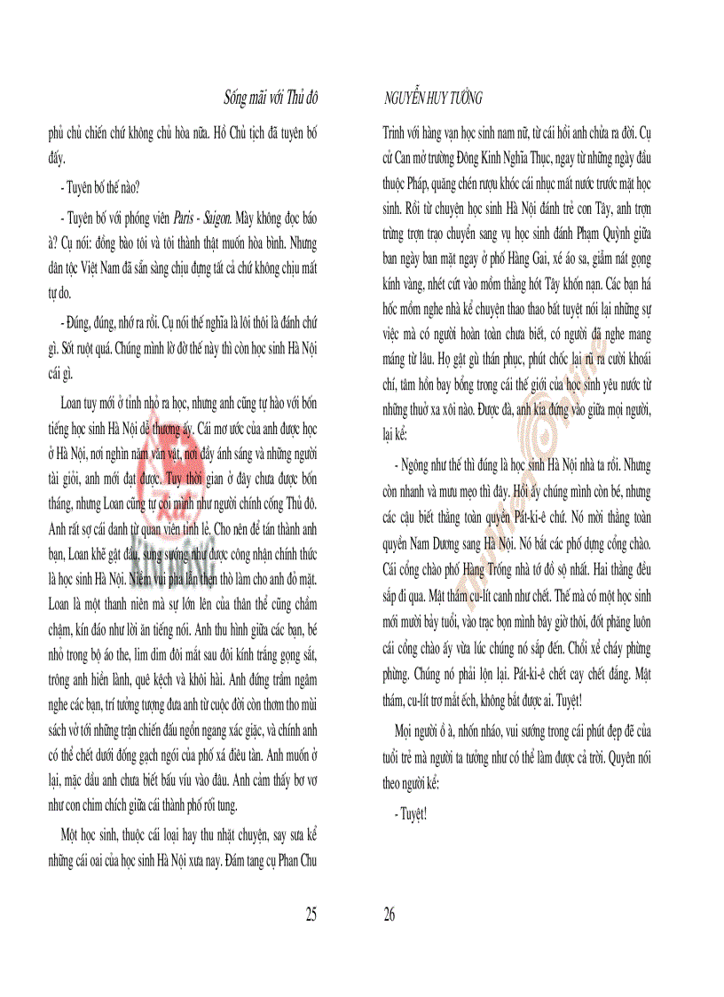 image for page Sống mãi với Thủ đô