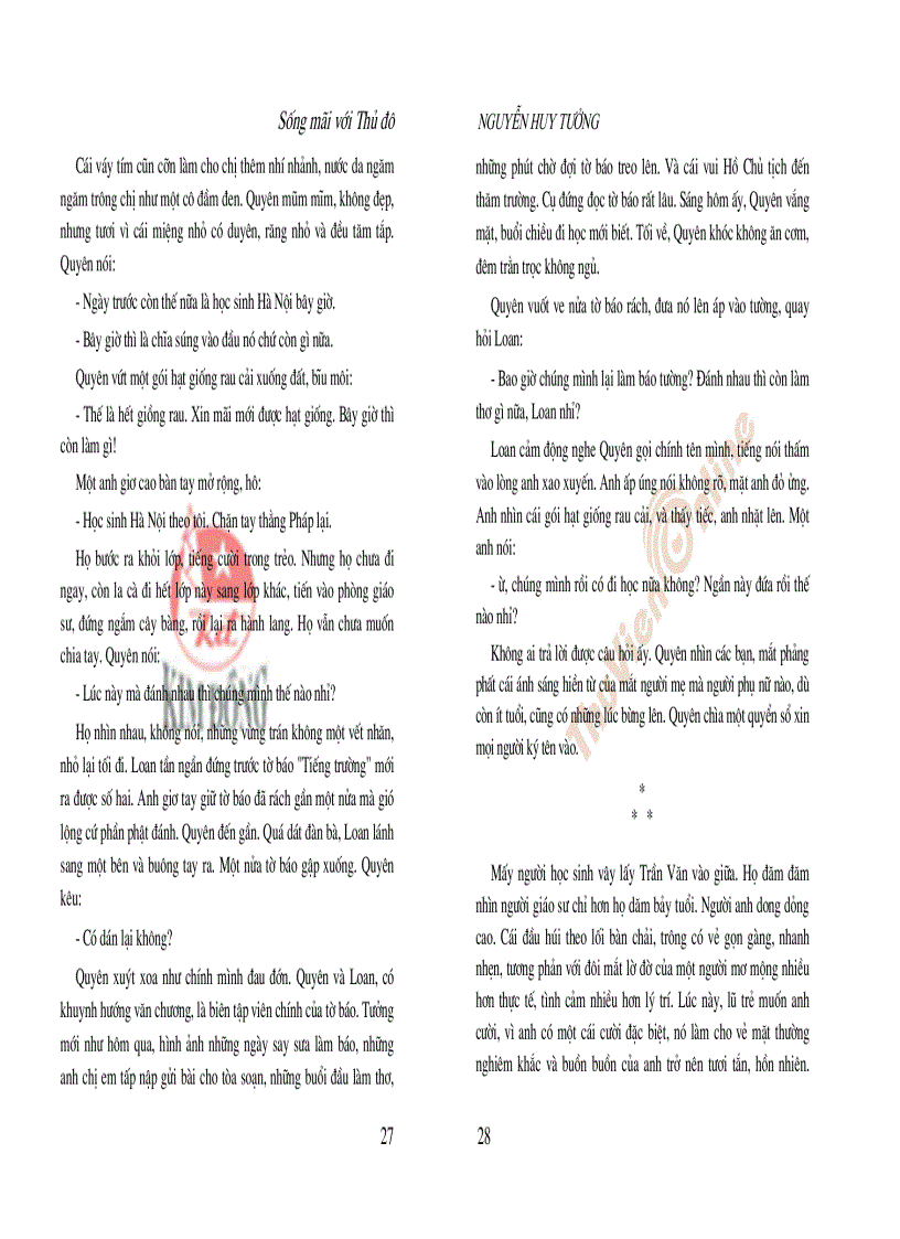 image for page Sống mãi với Thủ đô