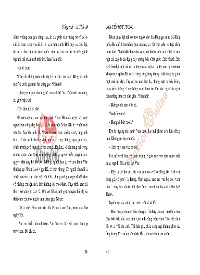 image for page Sống mãi với Thủ đô