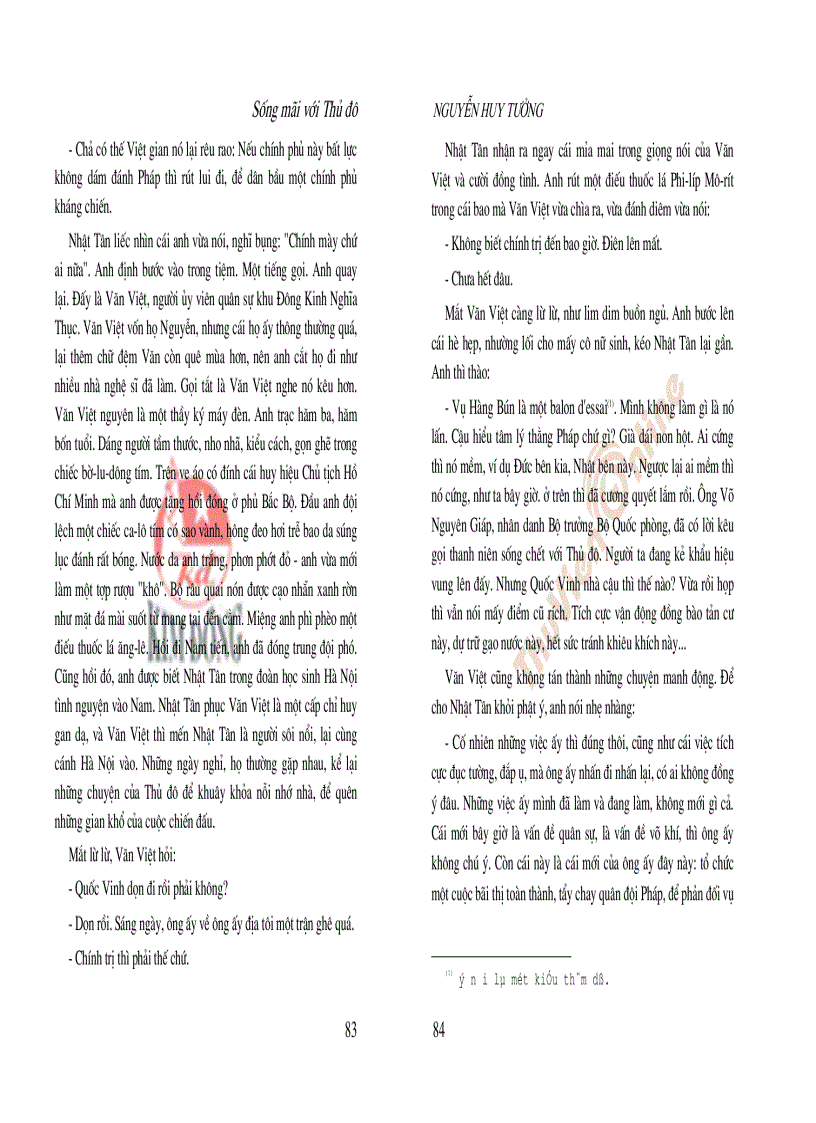 image for page Sống mãi với Thủ đô