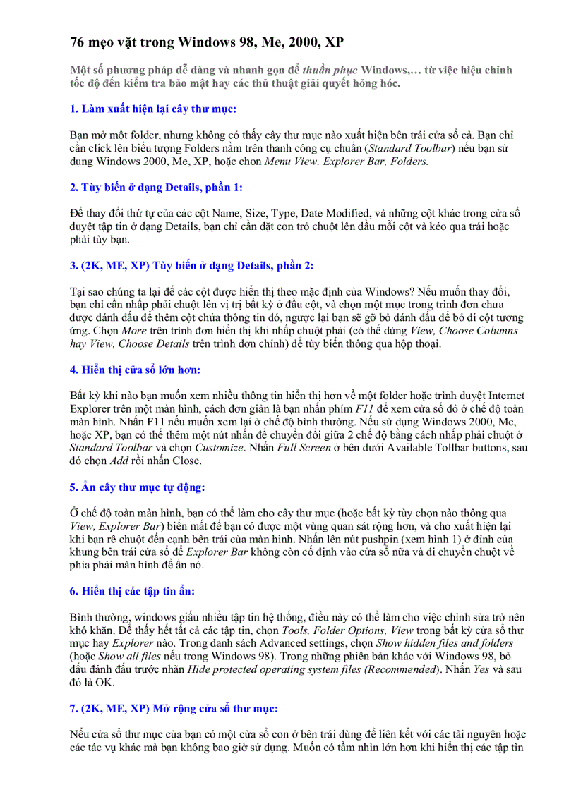 image for page 76 Mẹo vặt trong Windown