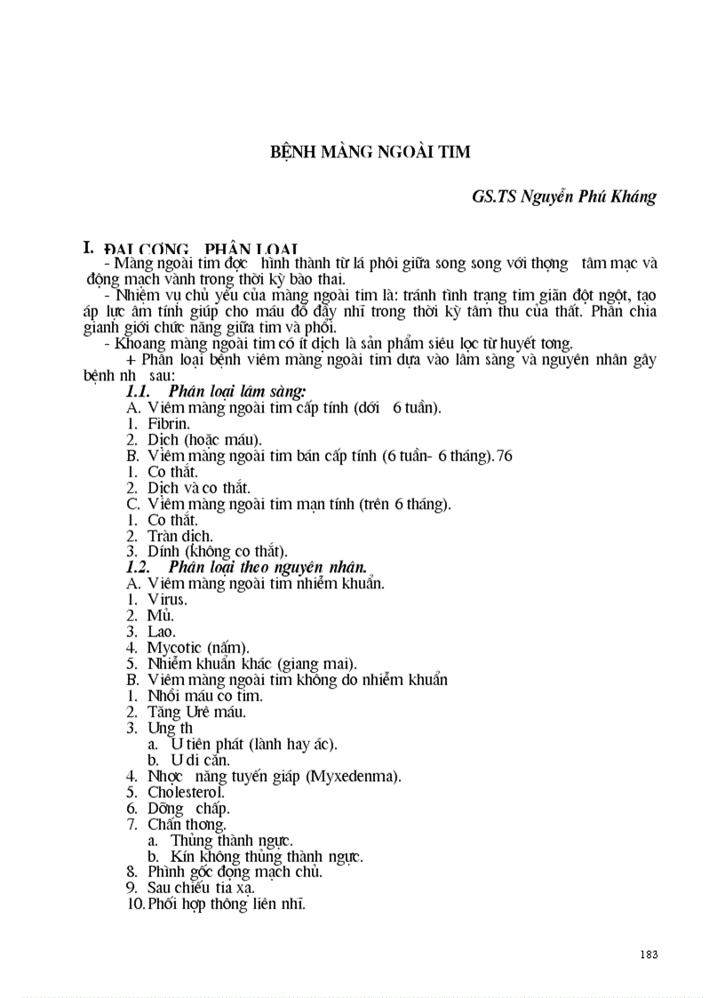 image for page Tổng hợp các bài giảng tim mạch
