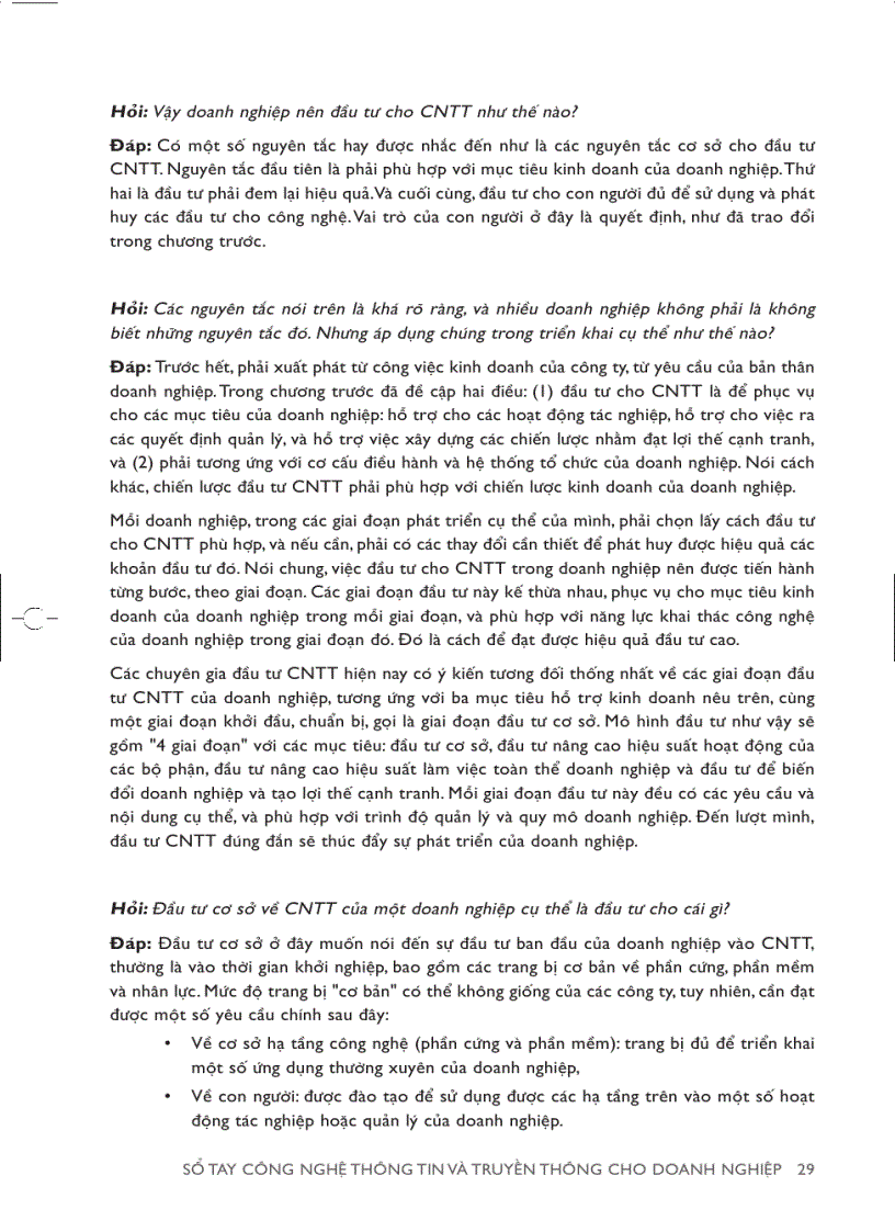 image for page Sổ tay Công Nghệ Thông Tin và Truyền Thông cho Doanh Nghiệp