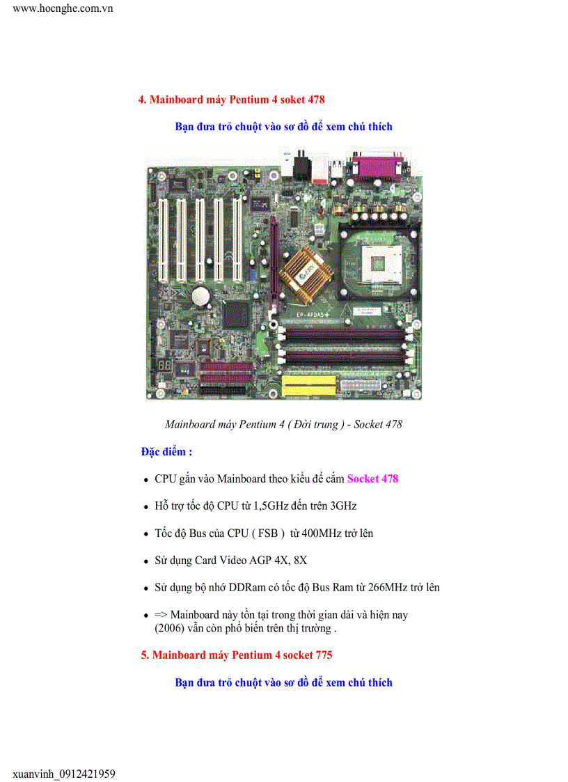 image for page Tìm hiểu các chức năng và xử lý sự cố của Mainboard