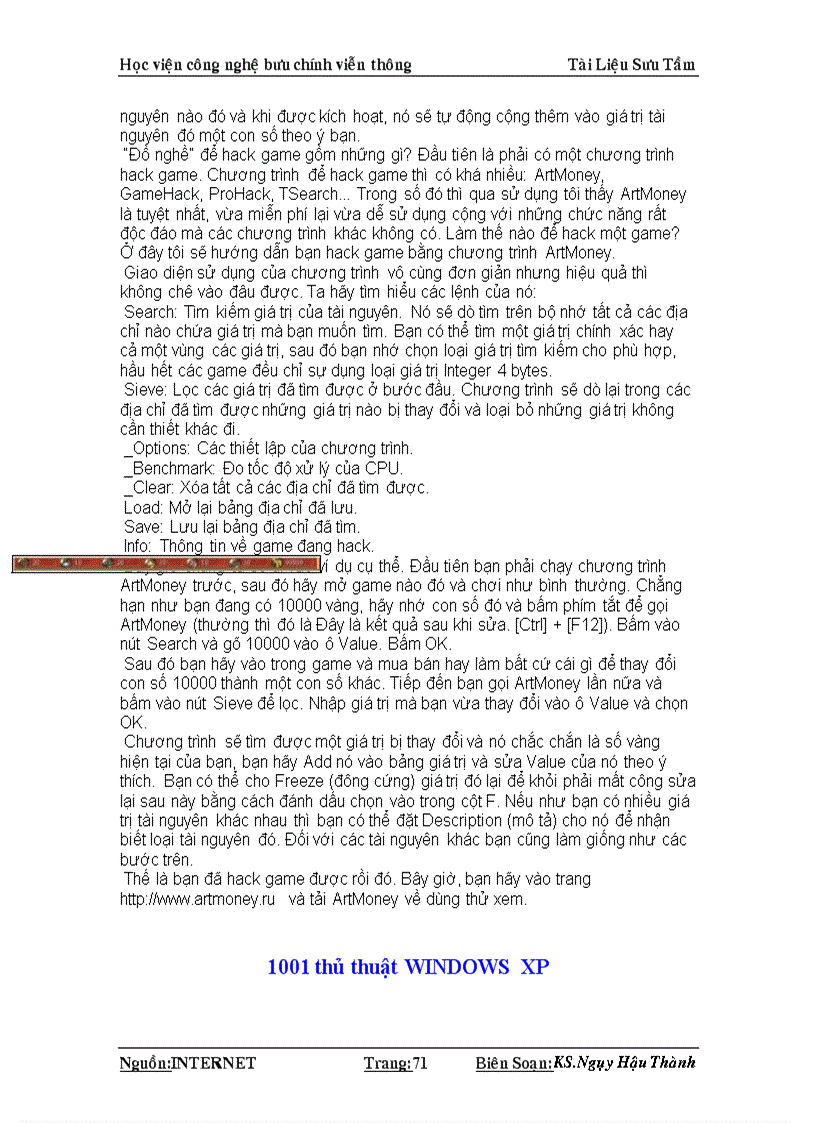 image for page Tài liệu cài đặt và lắp ráp máy tính