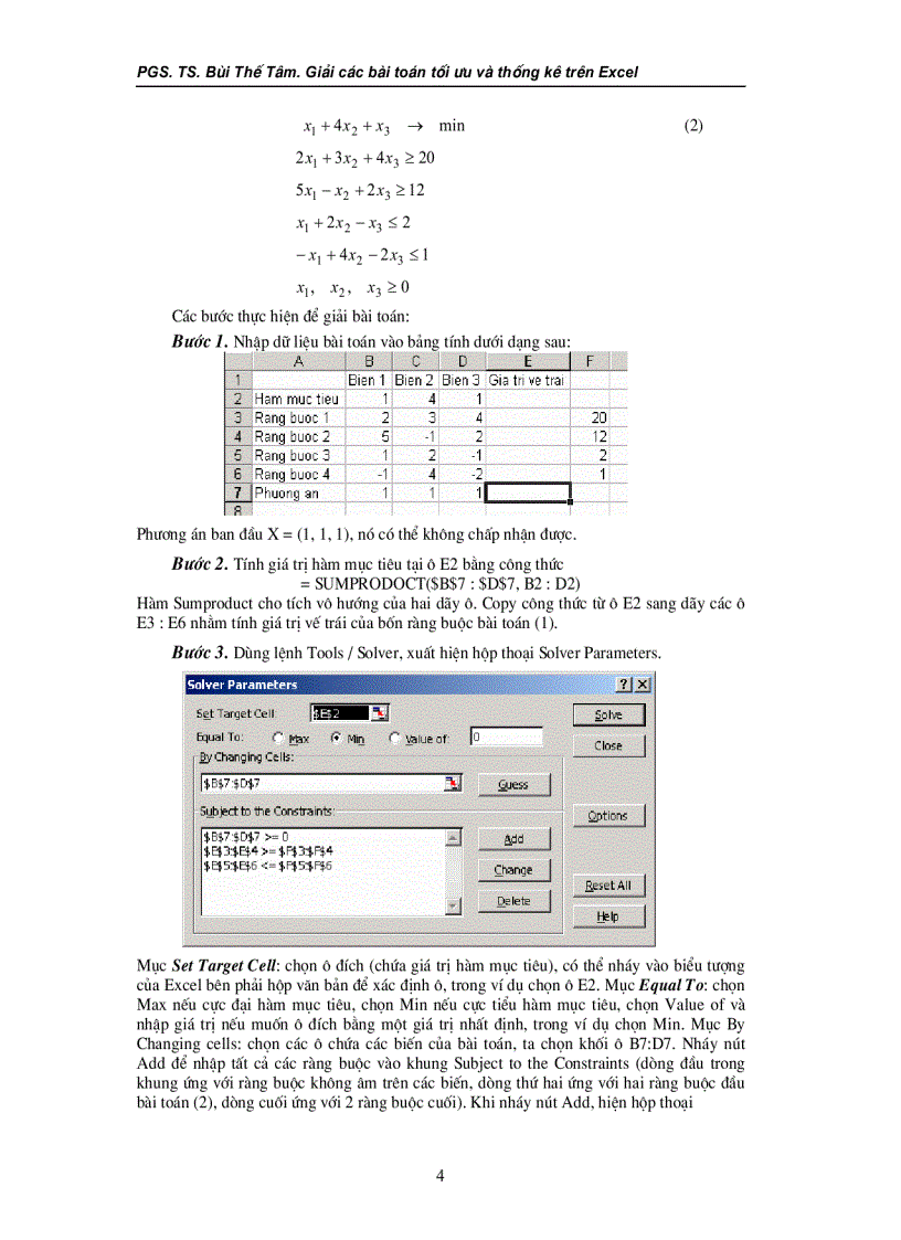 image for page Giáo trình Excel 2000