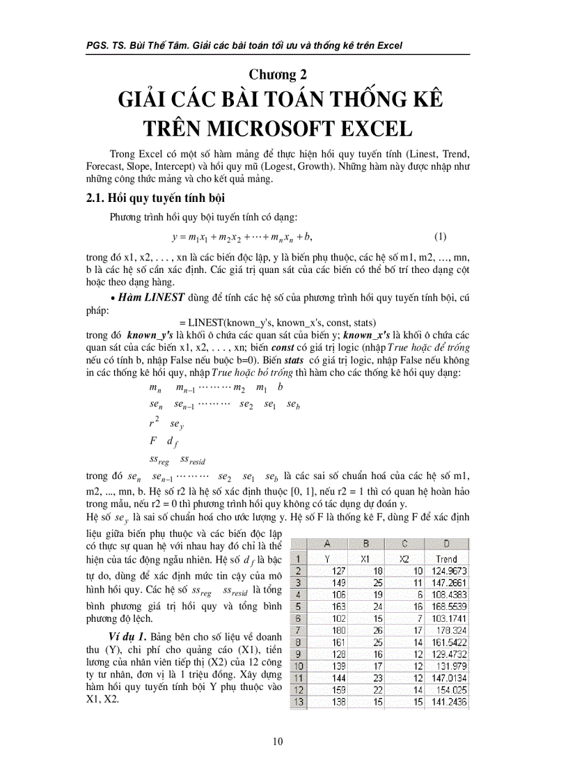 image for page Giáo trình Excel 2000