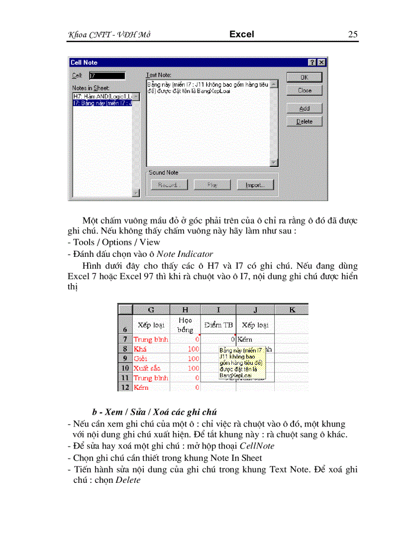 image for page Giáo trình Excel tiếng Việt