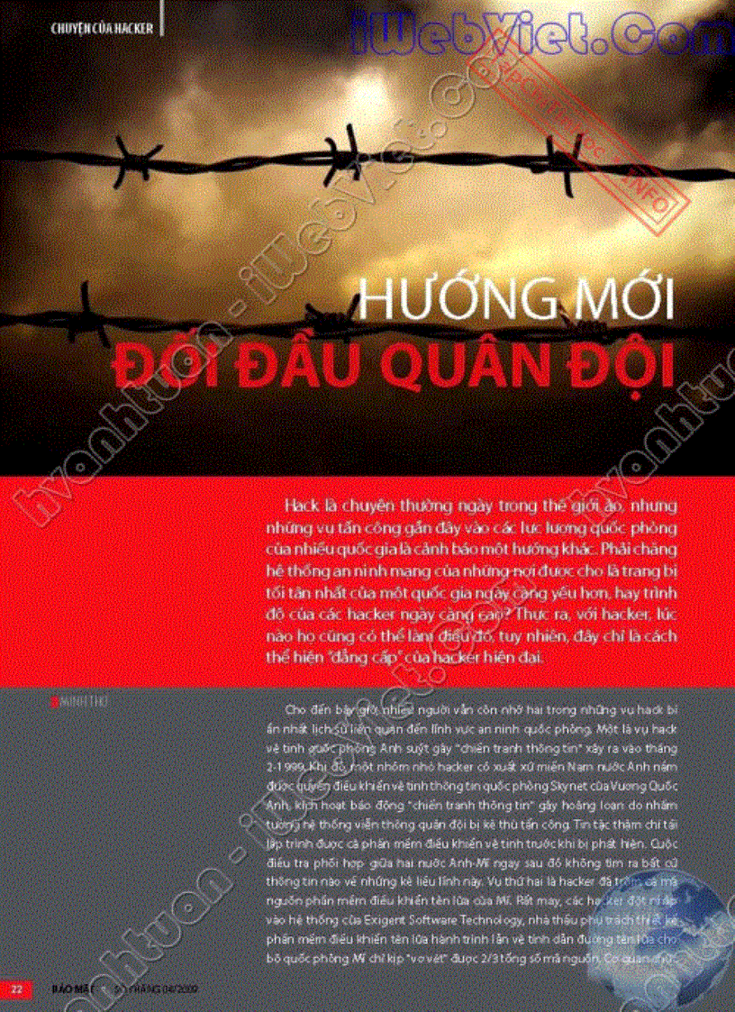 image for page Tạp chí Bảo Mật số tháng 4 2009