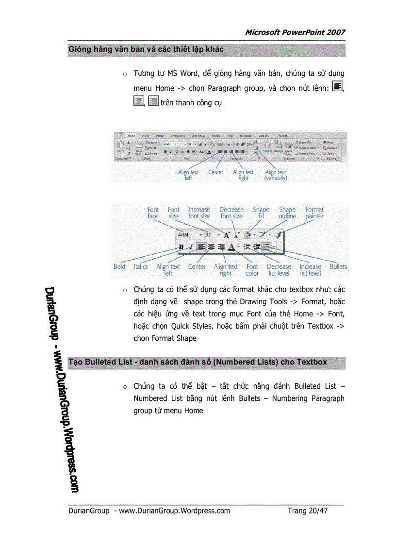 image for page Giáo trình MS PowerPoint 2007