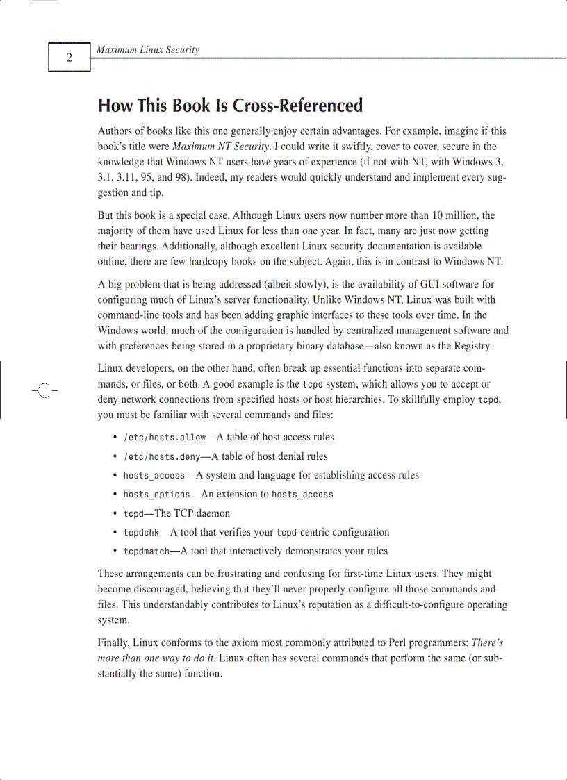 image for page Maximum Linux Security 2nd Edition