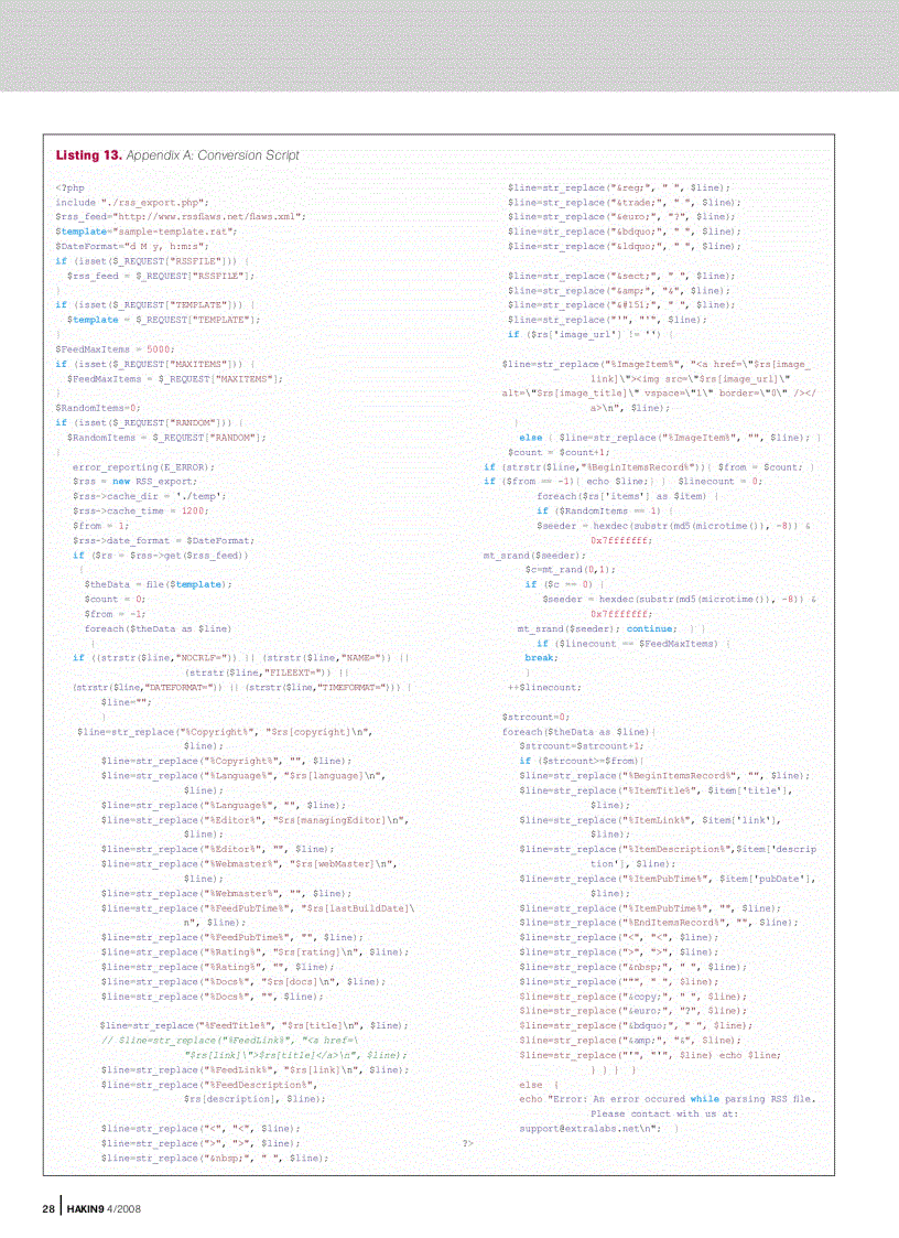 image for page HAKIN9 Magazine