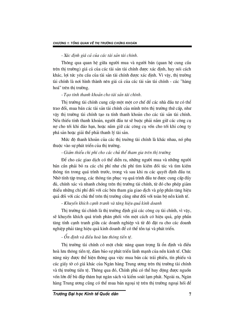 image for page Thị trường chứng khoán