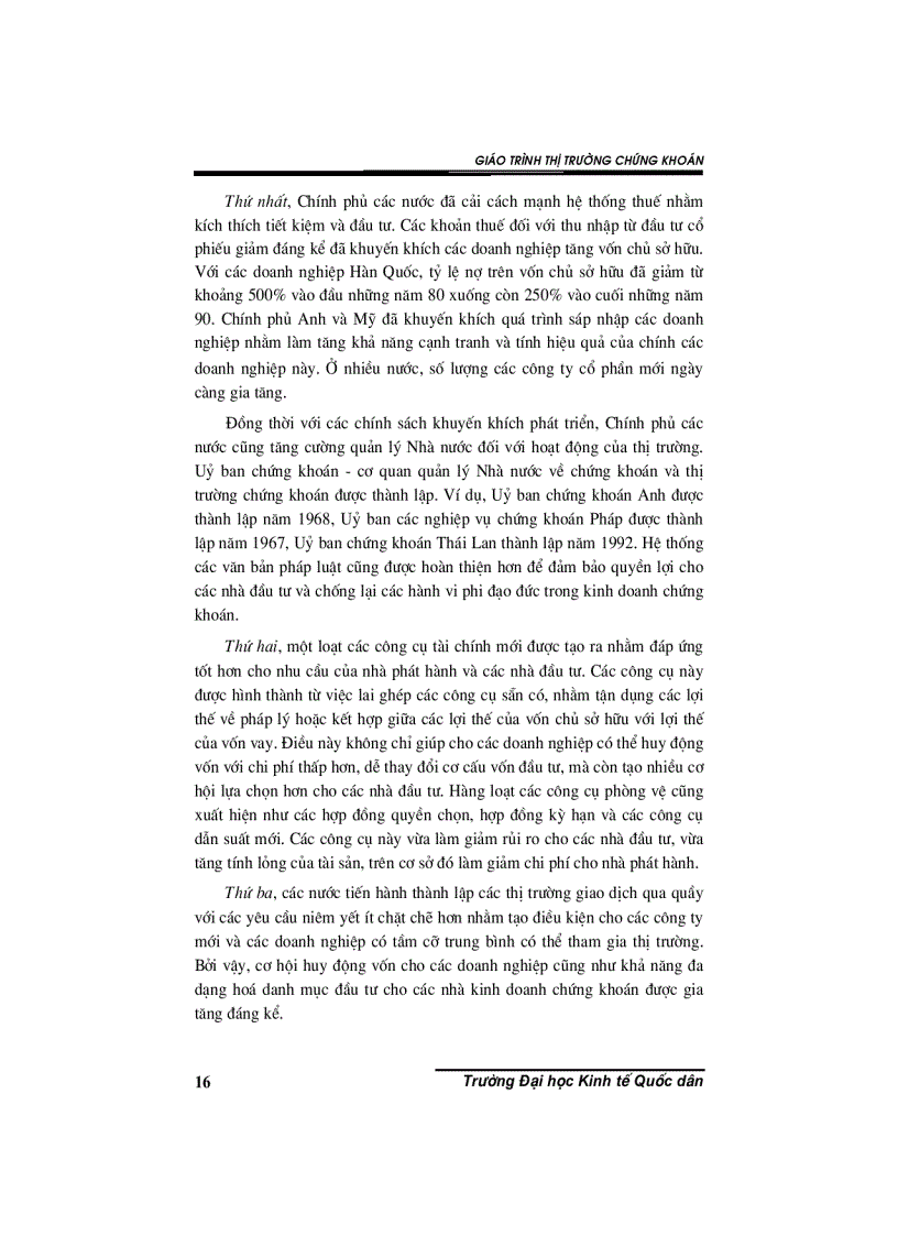 image for page Thị trường chứng khoán