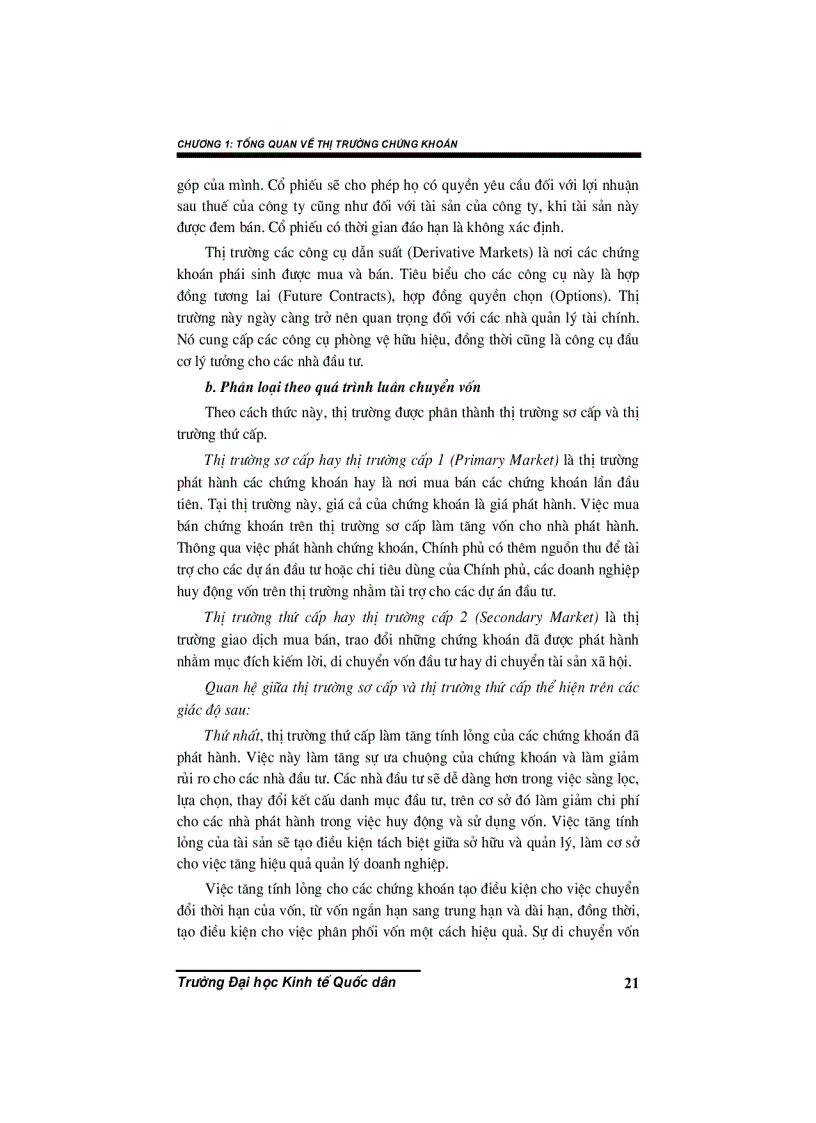 image for page Thị trường chứng khoán