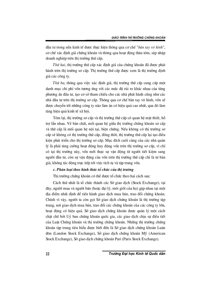 image for page Thị trường chứng khoán