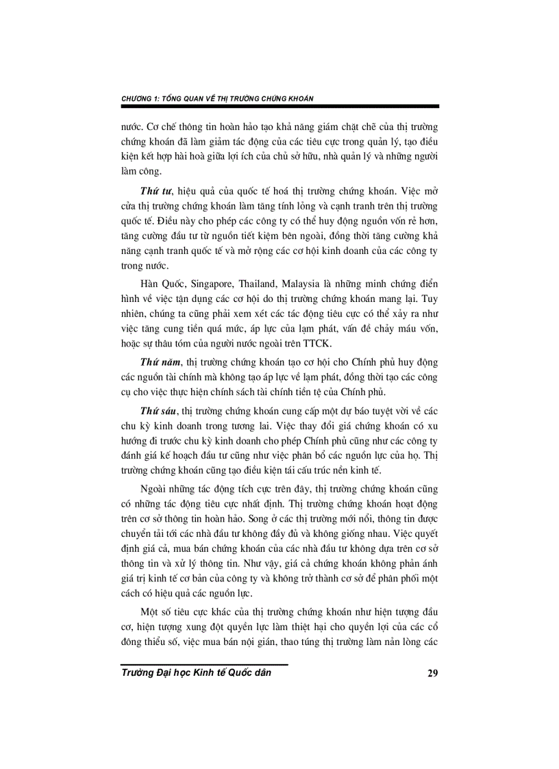 image for page Thị trường chứng khoán