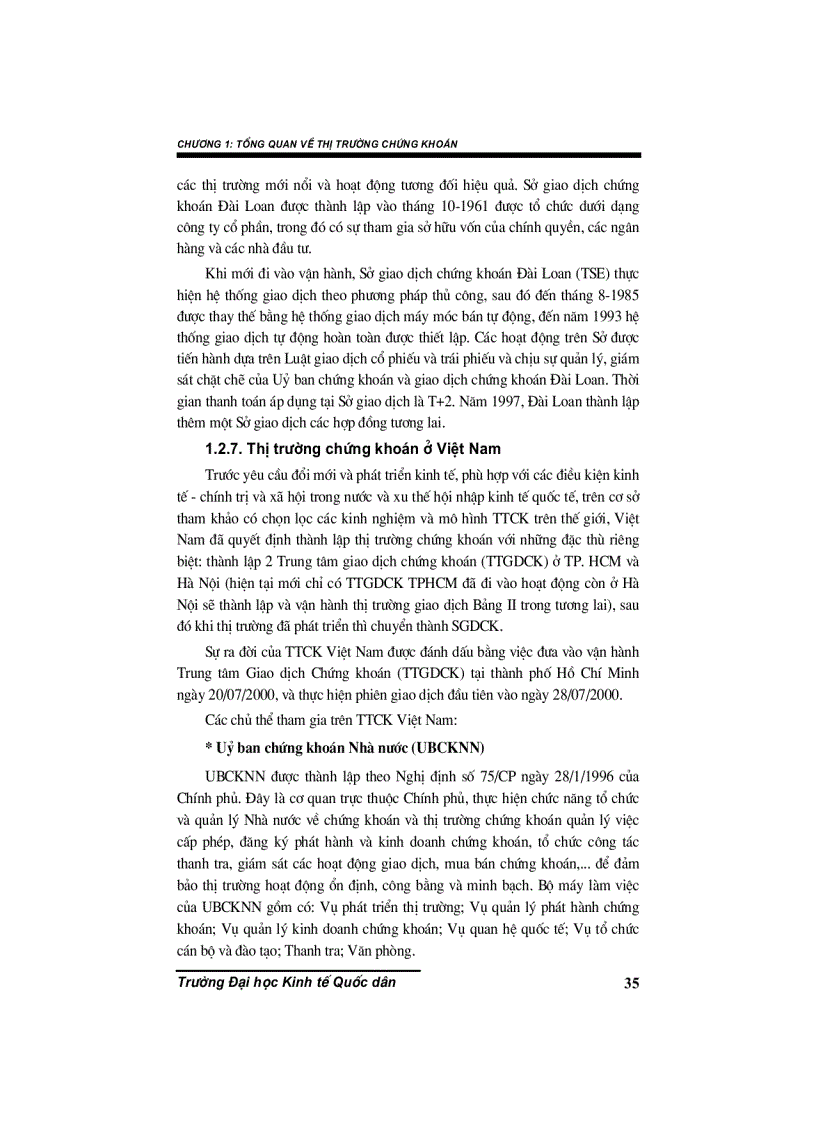 image for page Thị trường chứng khoán