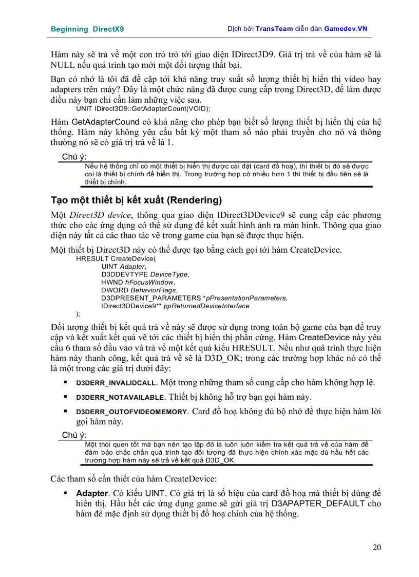 image for page Beginning Direct X9