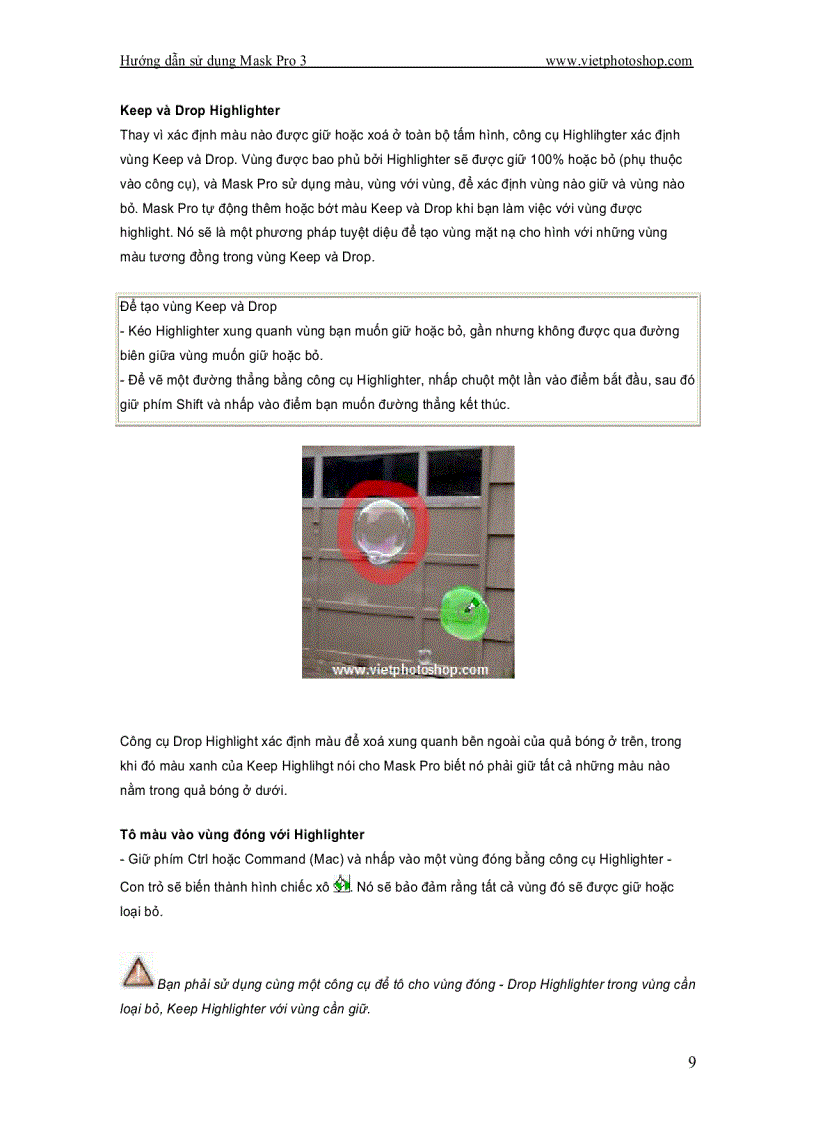 image for page Hướng dẫn sử dụng phần mềm Mask Pro 3