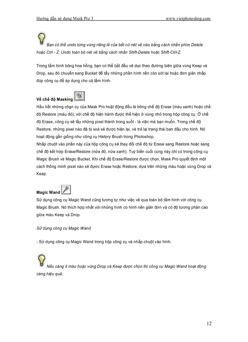 image for page Hướng dẫn sử dụng phần mềm Mask Pro 3