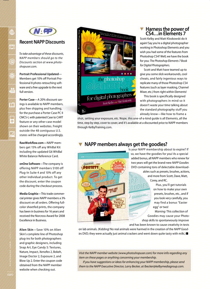 image for page Photoshop User Magazine April 2009