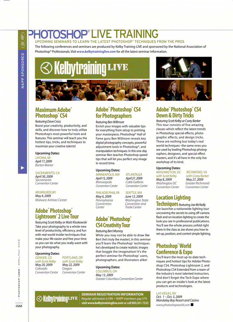 image for page Photoshop User Magazine April 2009