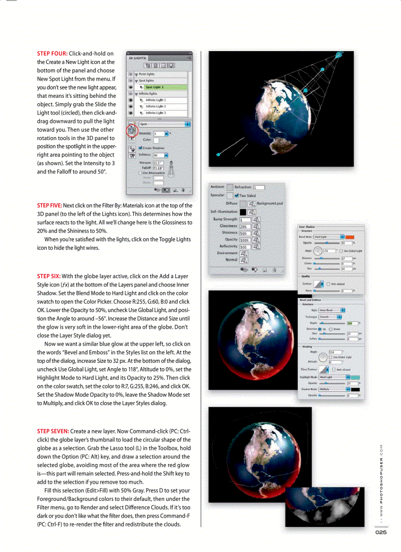 image for page Photoshop User Magazine April 2009