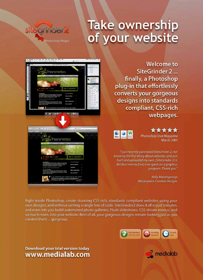 image for page Photoshop User Magazine April 2009