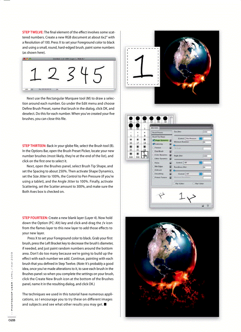 image for page Photoshop User Magazine April 2009
