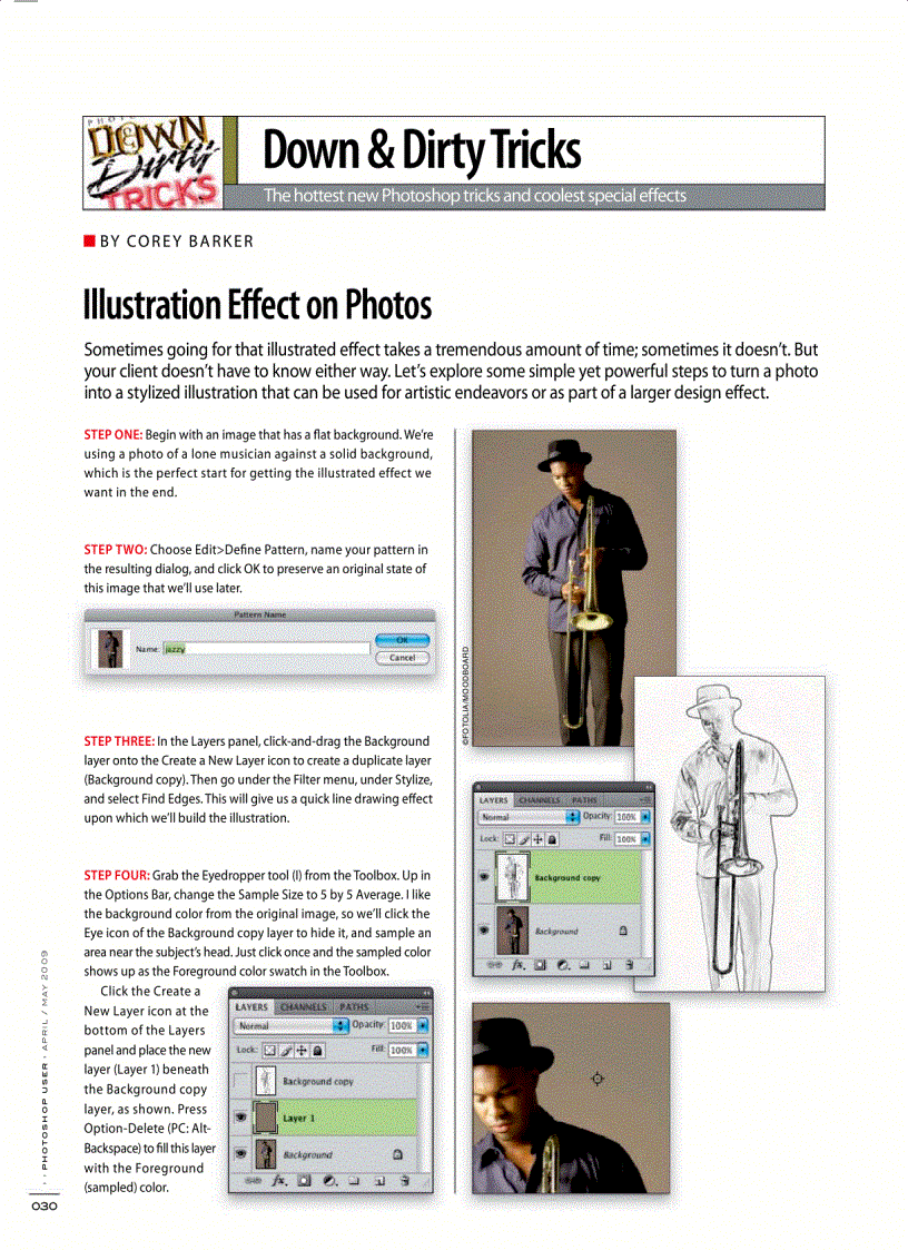image for page Photoshop User Magazine April 2009