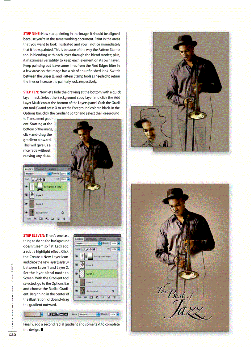 image for page Photoshop User Magazine April 2009