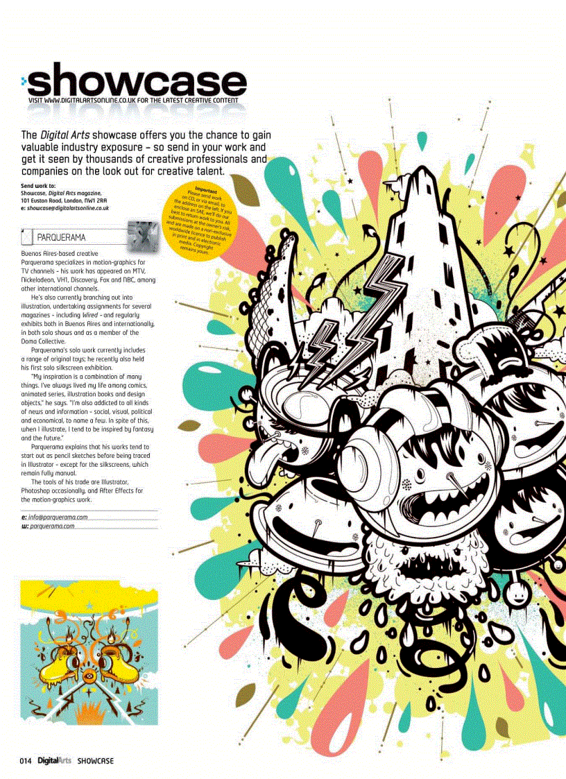 image for page Digital Arts Magazine February 2009