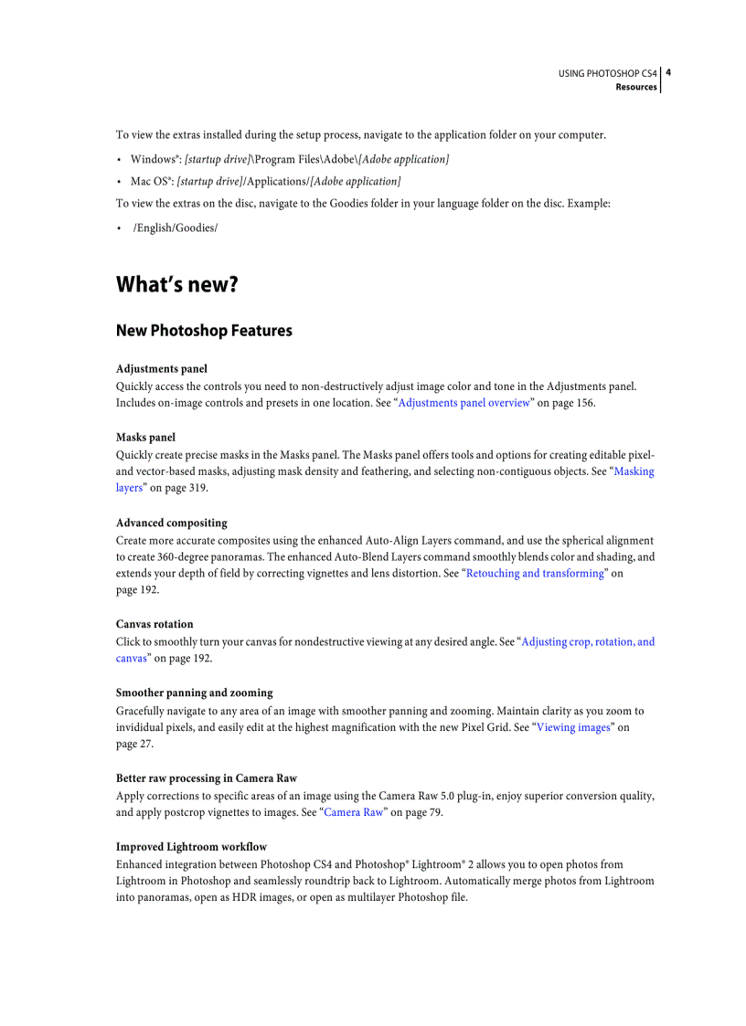 image for page Adobe Photoshop CS4 User Guide