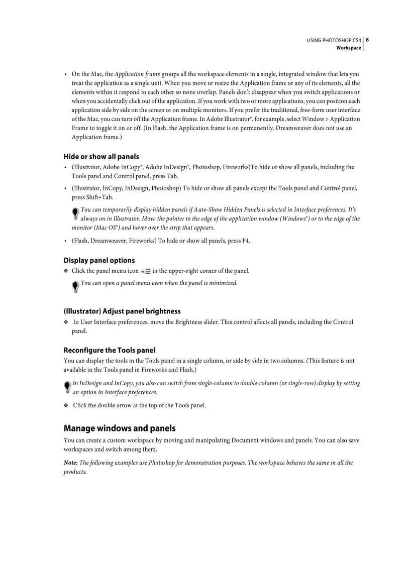 image for page Adobe Photoshop CS4 User Guide