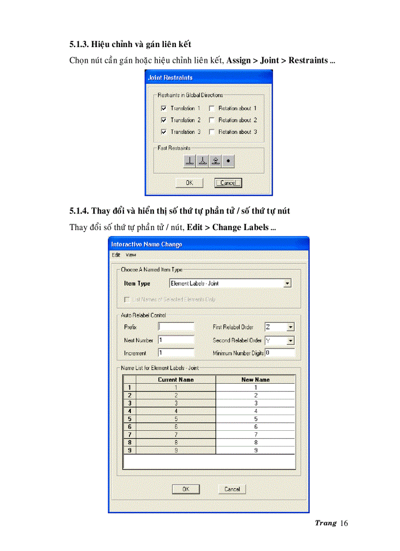 image for page Sử dụng SAP2000 v9 03