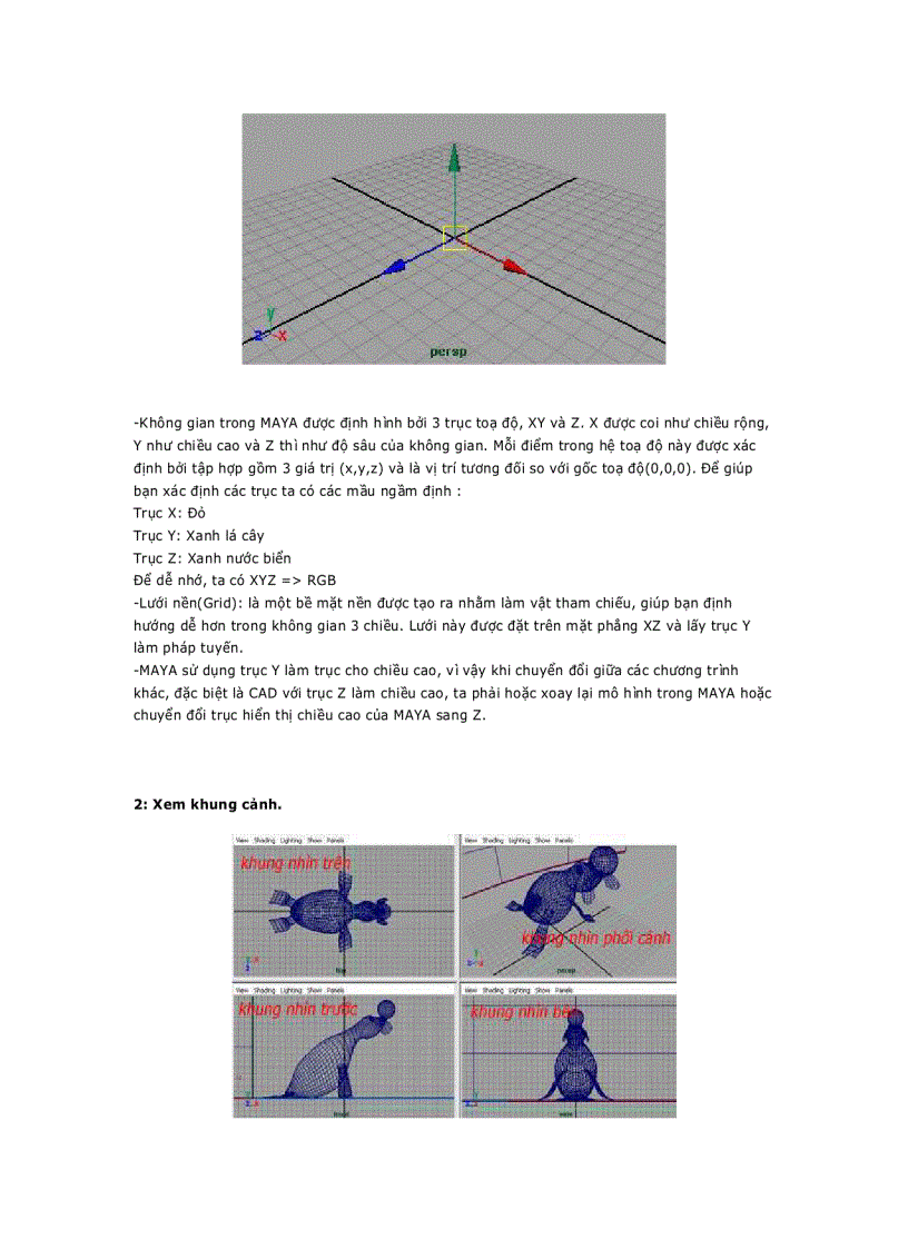 image for page Làm quen với Maya