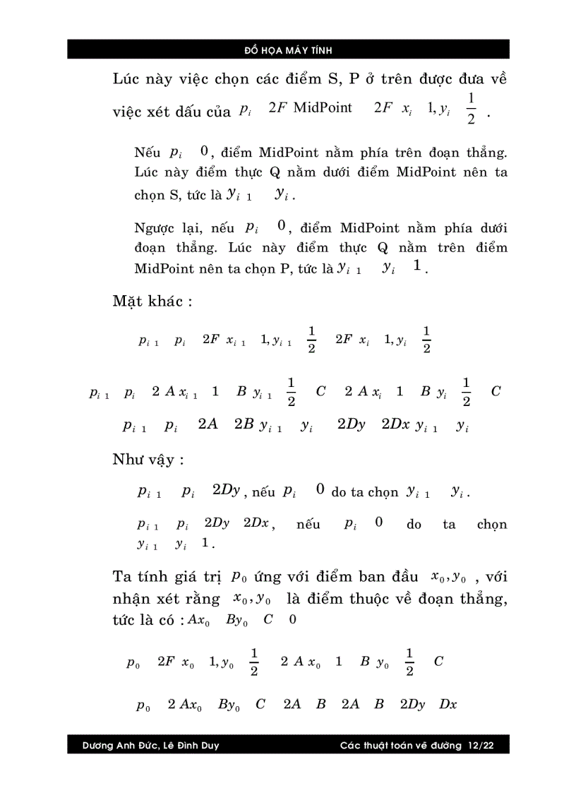 image for page Các thuật toán vẽ đường