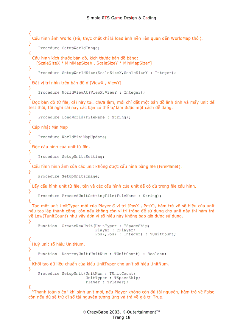 image for page Căn bản về thiết kế và lập trình Game