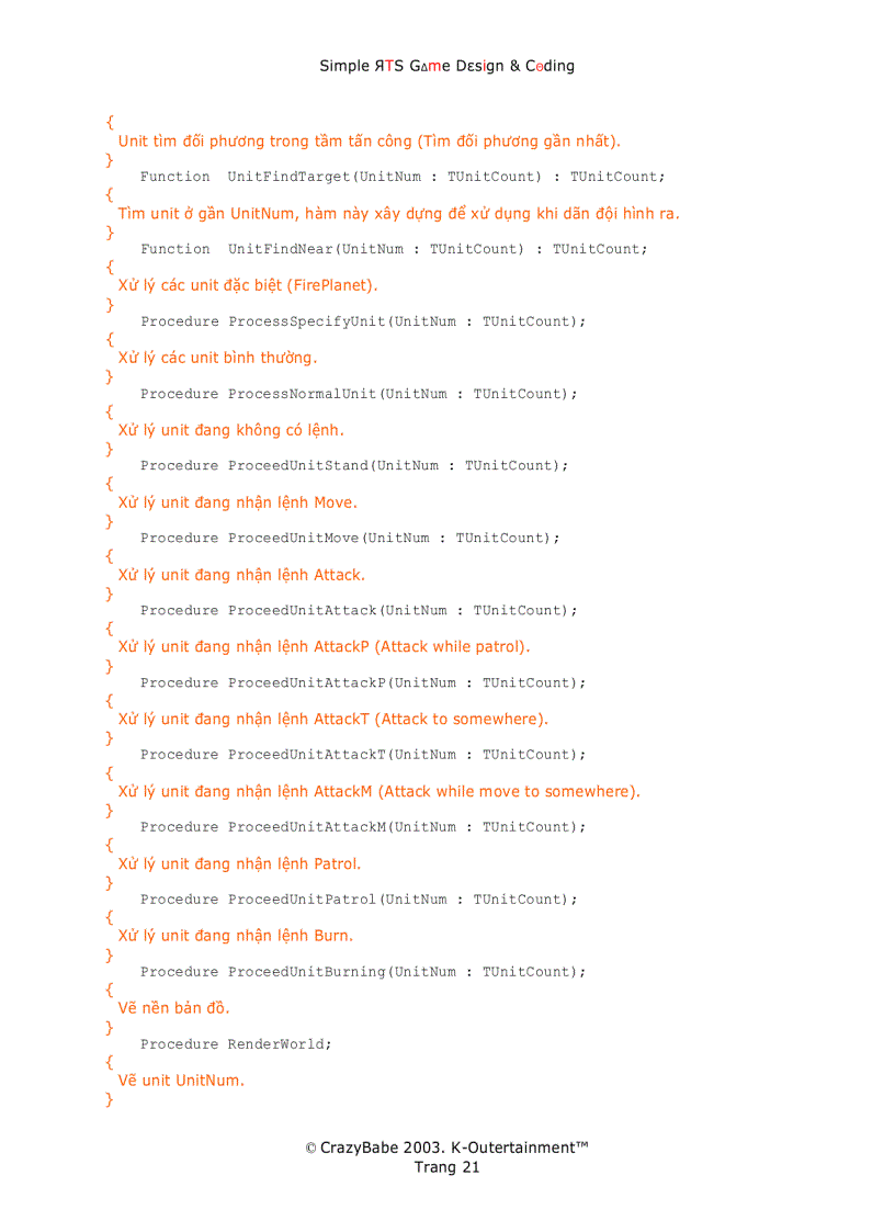 image for page Căn bản về thiết kế và lập trình Game