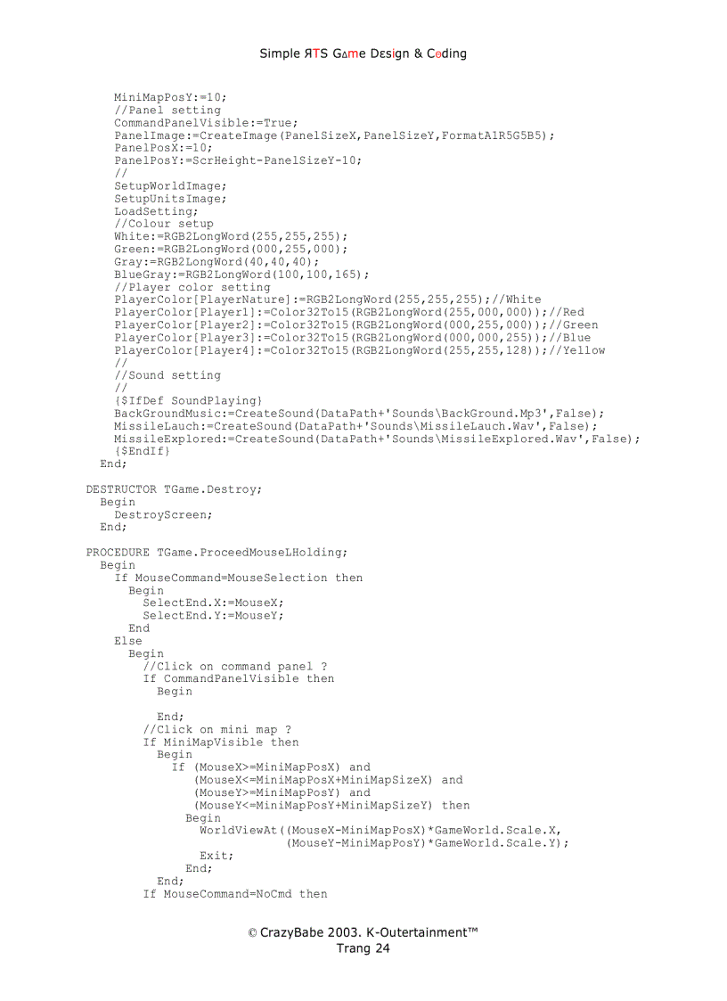 image for page Căn bản về thiết kế và lập trình Game