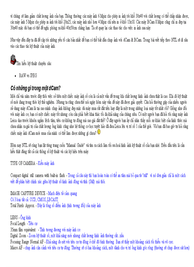 image for page Hướng dẫn chụp ảnh số từ A Z