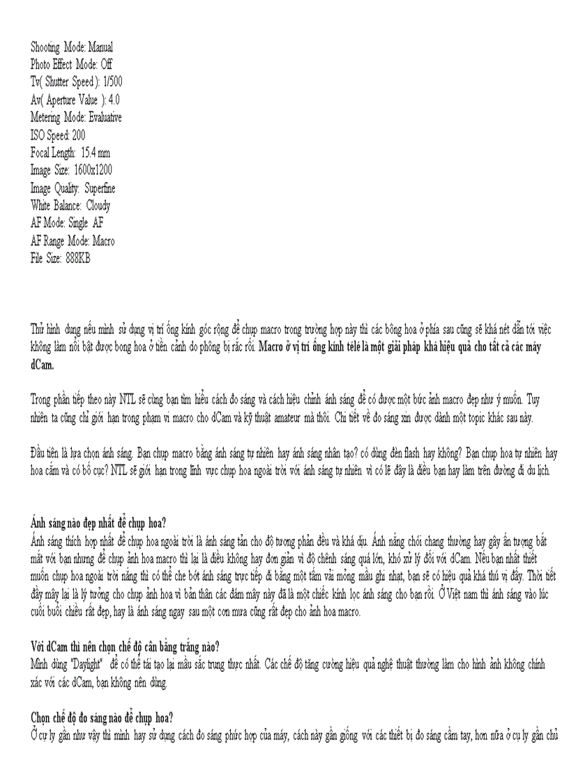 image for page Hướng dẫn chụp ảnh số từ A Z