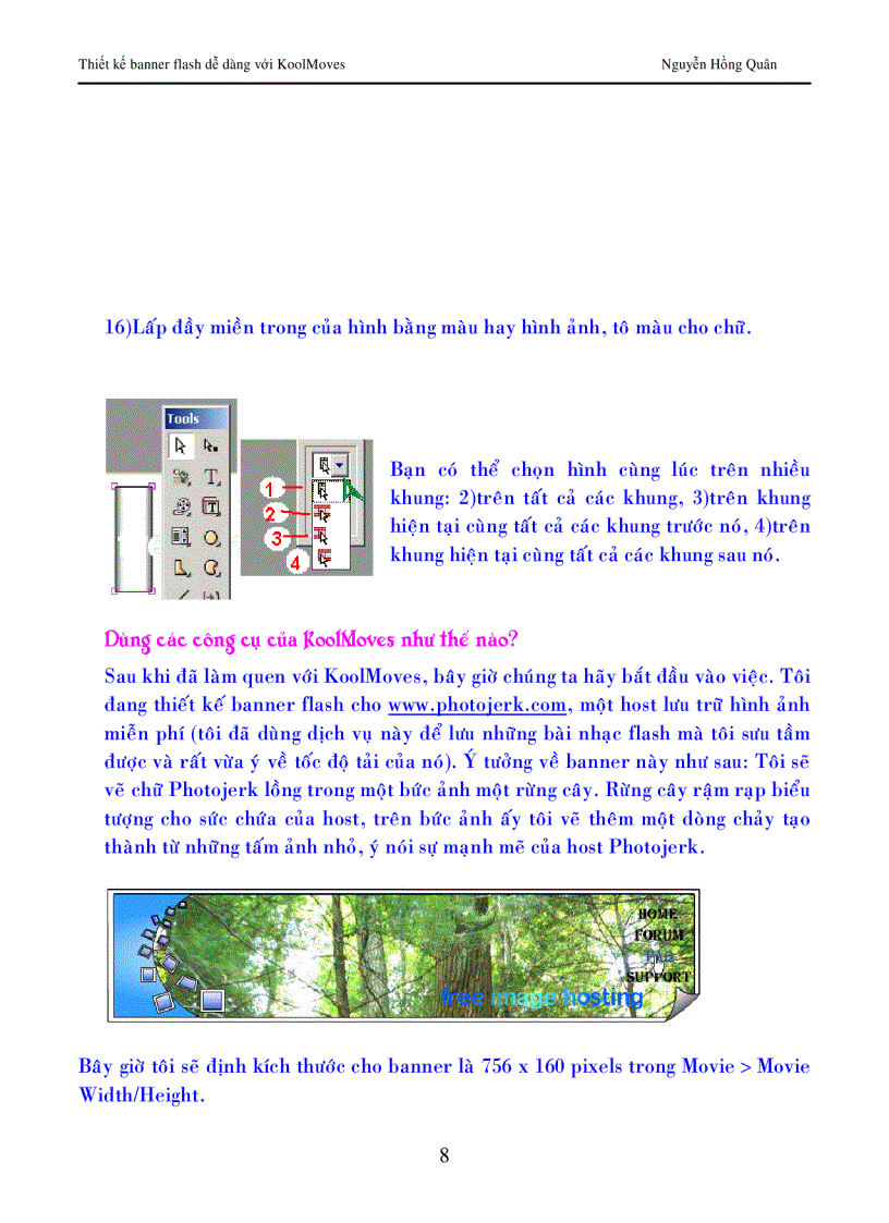 image for page Sách dạy thiết kế Banner Flash