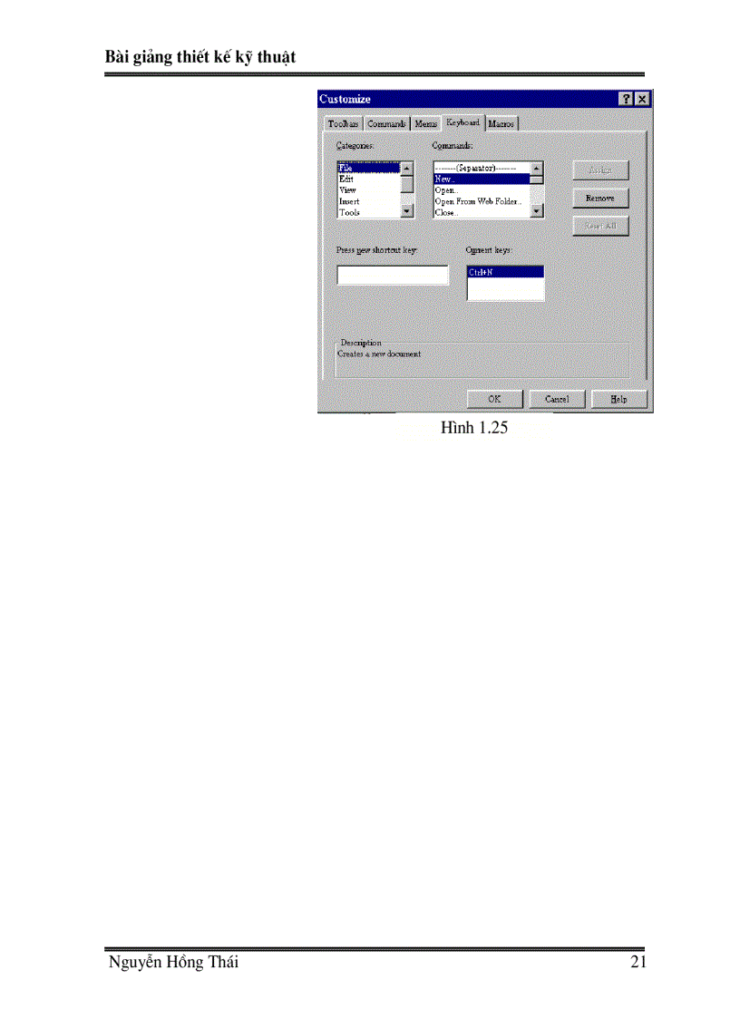 image for page Giáo trình SolidWorks