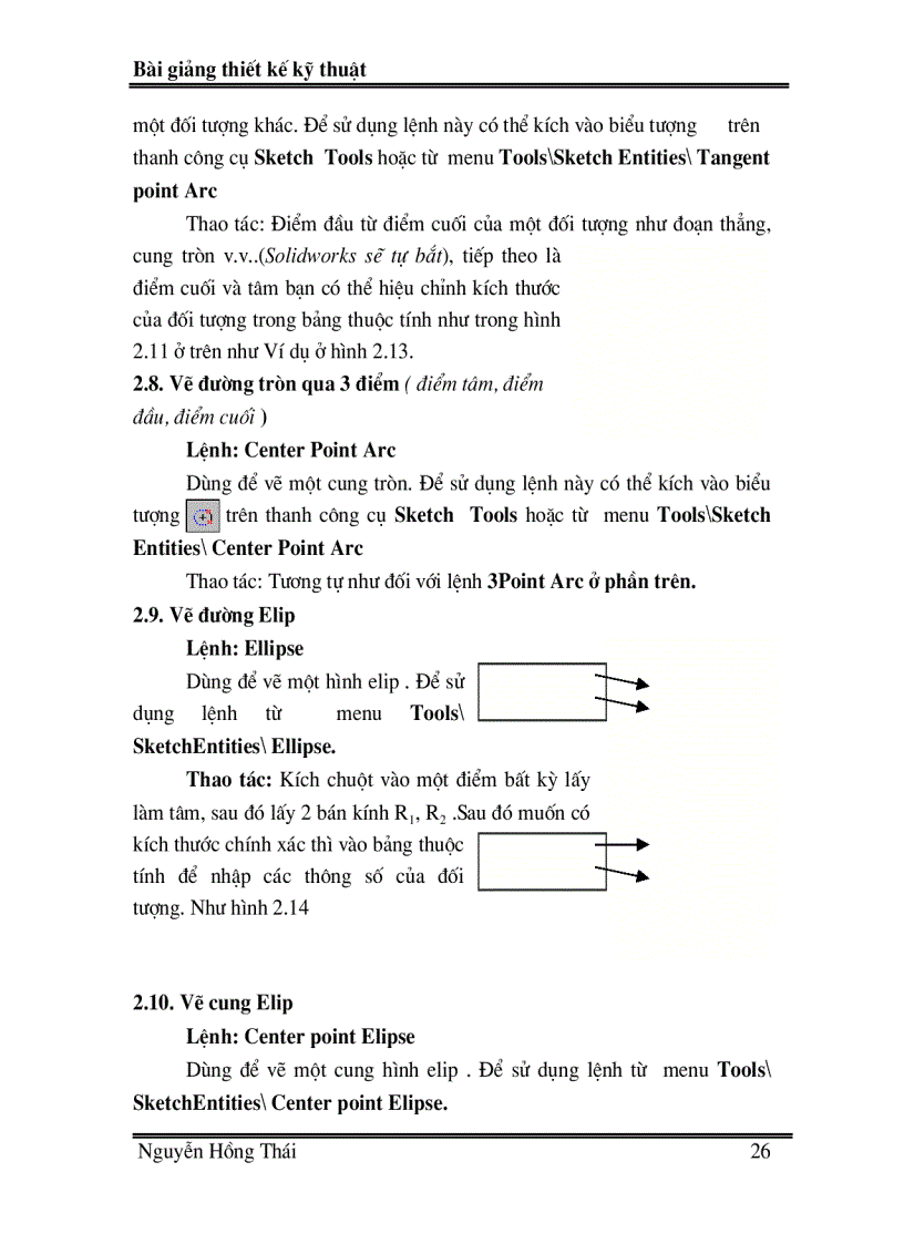 image for page Giáo trình SolidWorks