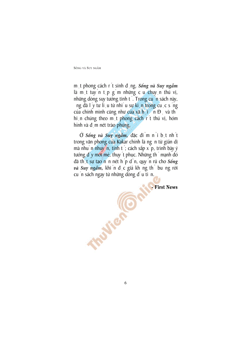 image for page Sống và suy ngẫm