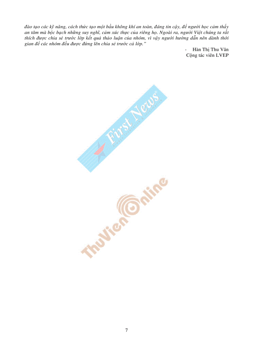 image for page Những giá trị sống cho tuổi trẻ