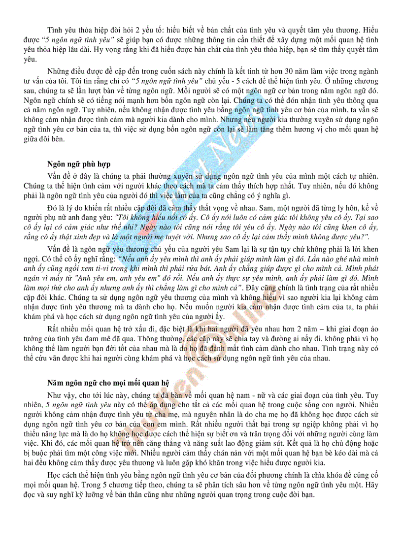 image for page 5 Ngôn ngữ tình yêu