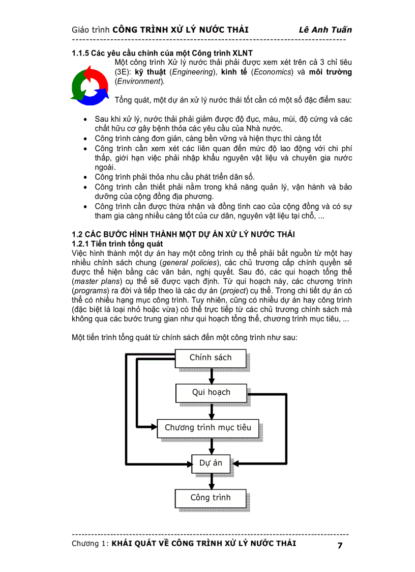 image for page Bài giảng Hệ thống công trình xử lý nước thải